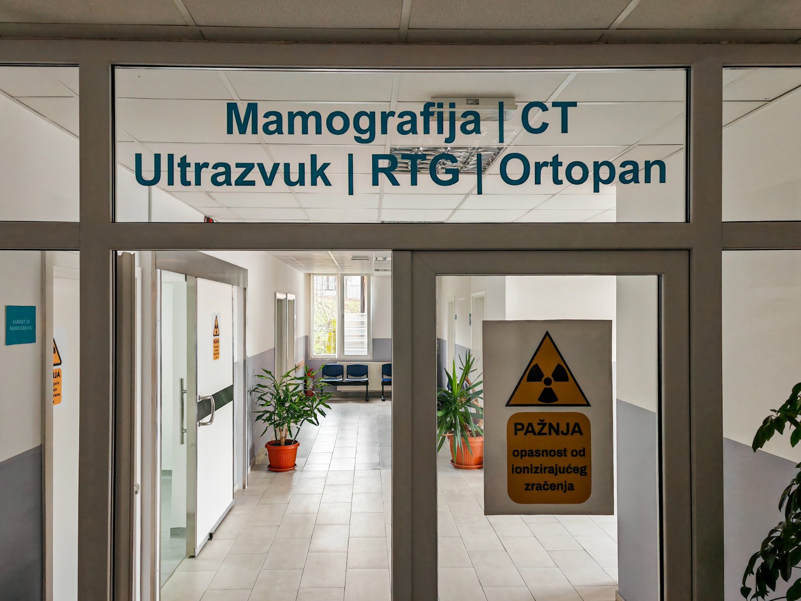 Oznake za ortopan i druge dijagnostičke službe